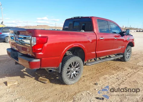 2016 Nissan Titan Xd Platinum Reserve Diesel from USA, damaged, VIN 1N6BA1F41GN516397